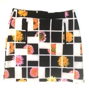 Floral Grid Women's Shorts